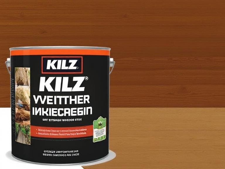 KILZ Exterior Waterproofing Wood Stain