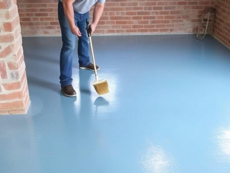 3 Steps to Paint a Concrete Basement Floor